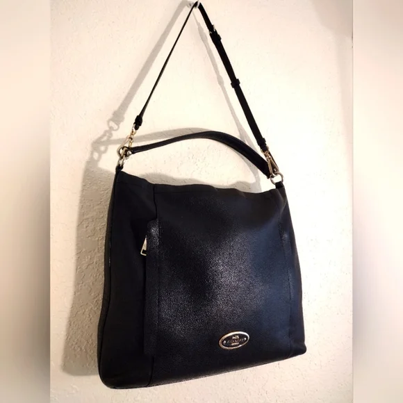 Coach Large Pebbled Leather Scout Hobo Bag - Picture 7 of 16